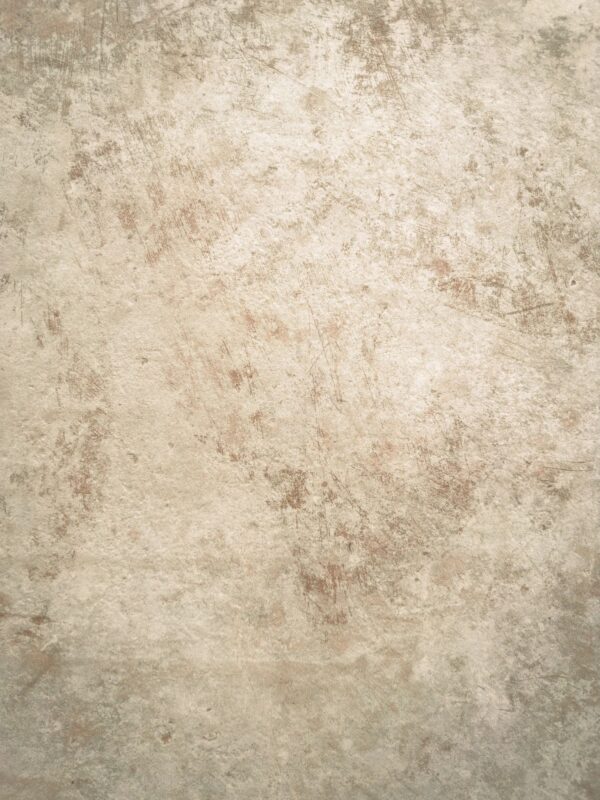 Detailed close-up of a beige glazed porcelain tile featuring a realistic aged stone or concrete texture with subtle variations and marks, perfect for backgrounds
