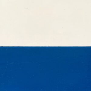 Minimalist blue and white painted wall background texture